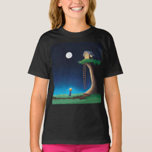 T-Shirt Sky de nuit Pleine lune