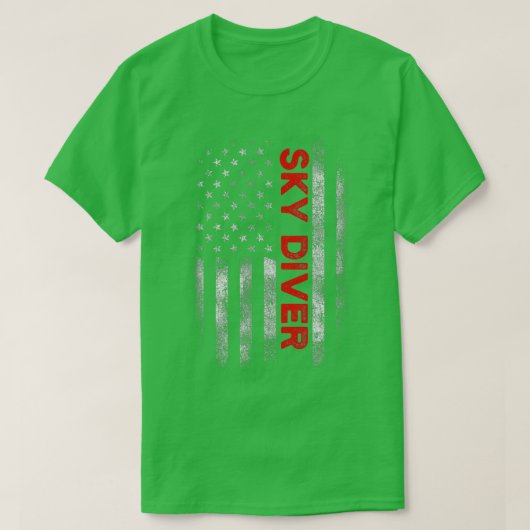 T-shirt Sky Diver U (Design devant)