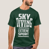 T-shirt Sky Diving Extreme Sport (Devant)