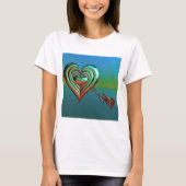 T-shirt Sky High Hearts (Devant)