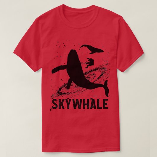 T-shirt Skybaleine Funny Ocean Parody (Design devant)