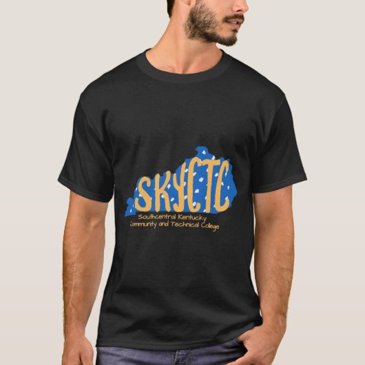 T-shirt SKYCTC Ky impression pois (Devant)