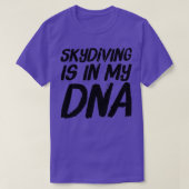 T-shirt Skydive Est Dans Mon Adn (Design devant)