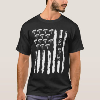T-shirt Skydive Skydive I Drôle Idée Cadeau Pour Sky Divin