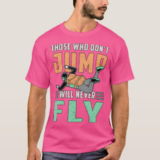 T-shirt Skydive Skydive Jump Retro Funny Cadeau