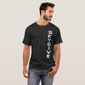 T-shirt Skydive Skydiver Skydiver Parachute (Devant entier)