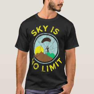 T-shirt Skydiver de style rétro vintage