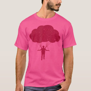 T-shirt Skydiver Funny Skydiving Lucky Parachute