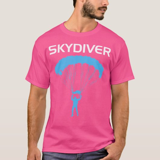 T-shirt Skydiver Parachutage Skydiving (Devant)