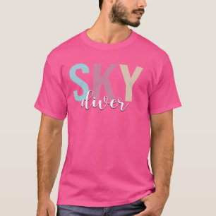 T-shirt Skydiver Sky Diving Skydive Parachute