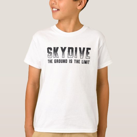 T-shirt Skydiver Skydive (Devant)