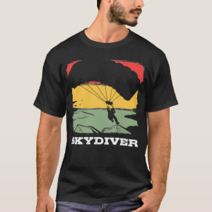 T-shirt Skydiving Basejumper Parapente Sports Aériens