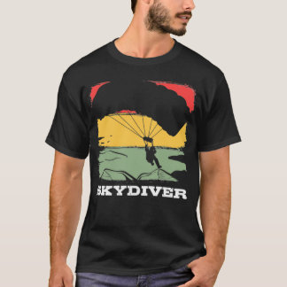 T-shirt Skydiving Basejumper Parapente Sports Aériens