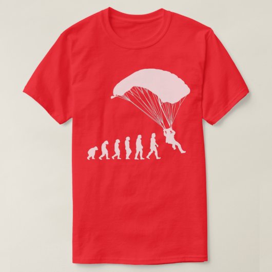 T-shirt Skydiving Evolution 2 (Design devant)