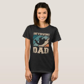 T-shirt Skydiving Father Dad (Devant entier)