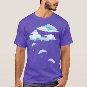 T-shirt Skydiving Hobby Paraglider Cadeau Extérieur Paragl