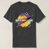 T-shirt Skydiving Melty Space (Design devant)