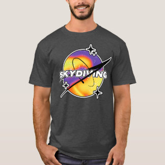 T-shirt Skydiving Melty Space