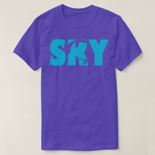 T-shirt Skydiving Parachuting 3 (Design devant)