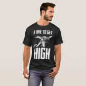 T-shirt Skydiving Parachuting Premium _16 (Devant entier)