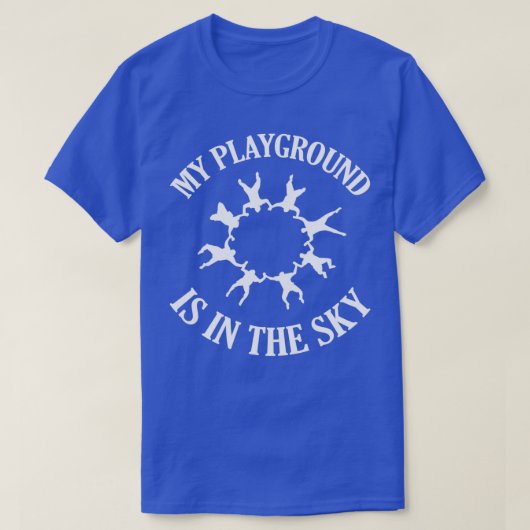 T-shirt Skydiving Playground (Design devant)