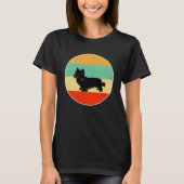 T-shirt Skye Terrier Chien maman Chien Papa (Devant)