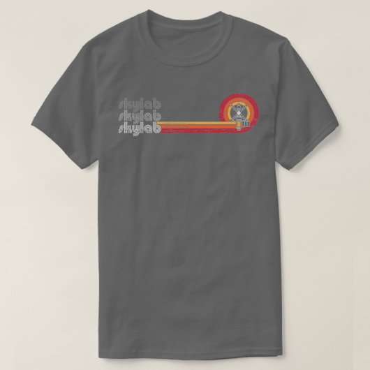 T-shirt SKYLAB Orange version  (Design devant)