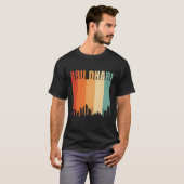 T-shirt Skyline Abu Dhabi (Devant entier)