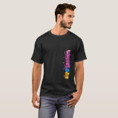 T-shirt Skyline Barcelone Cityscape (Devant entier)