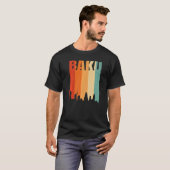 T-shirt Skyline de Bakou (Devant entier)