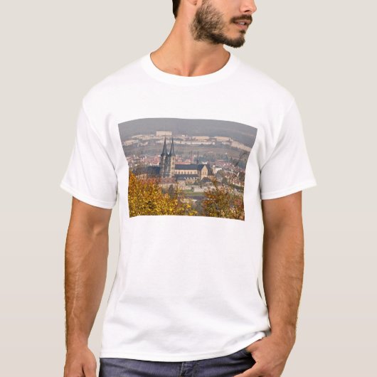 T-shirt Skyline de Bamberg, Allemagne (Devant)