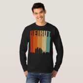 T-shirt Skyline de Beyrouth (Devant entier)