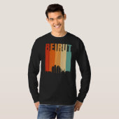 T-shirt Skyline de Beyrouth (Devant entier)
