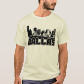 T-shirt Skyline de Dallas (Devant)