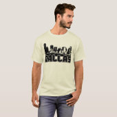 T-shirt Skyline de Dallas (Devant entier)