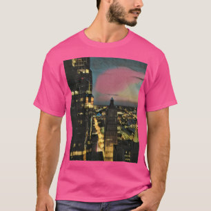 T-shirt Skyline De Kansas City À Dusk