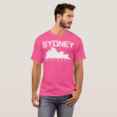 T-shirt Skyline de l'opéra Sidney (Devant entier)