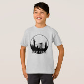 T-shirt Skyline de New York (Devant entier)