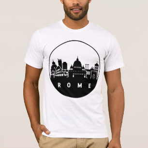 T-shirt Skyline de Rome Italie