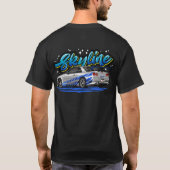 T-shirt Skyline GTR R34 (Icône de Brian O'Conner) (Dos)