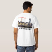 T-shirt skyline_nacht_7 AMSTERDAM, ACCUEIL VERS LA (Dos entier)