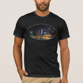 T-shirt Skyline Singapour pittoresque (Devant)