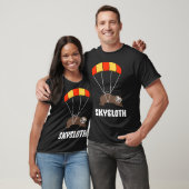 T-shirt Skysloth Parachutage Skydiving Sloth  (Unisexe)