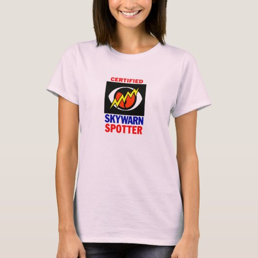 T-shirt Skywarn T'shirt des femmes (Devant)