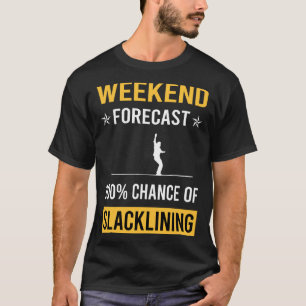 T-shirt Slackline Slackline de fin de semaine
