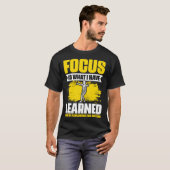 T-shirt Slackliner acroatics Balancing Highlights Focus S (Devant entier)