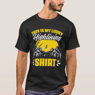 T-shirt Slackliner acroatics Lucky Highlights