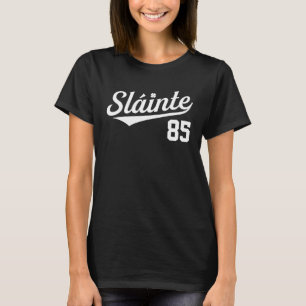 T-shirt Slainte Irish St Patrick's Day Irlande Baseball St