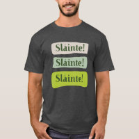 Slainte Irlande Bonne santé St. Patrick's Day Gree