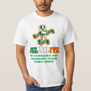 T-shirt Slainte Jour de la Saint Patrick irlandais
